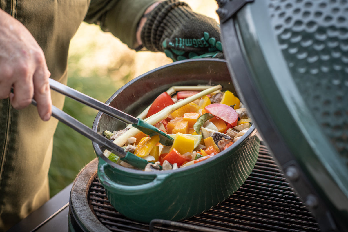 Dutch Oven verde ovale