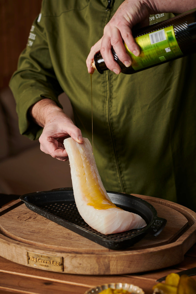 Griglia forata a mezzaluna